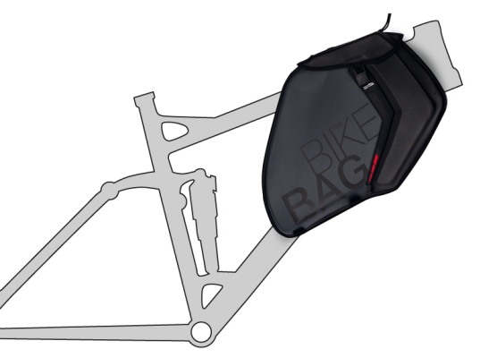 Preview: Mounatinbike oder e Bike Rahmentasche - BAG V2
